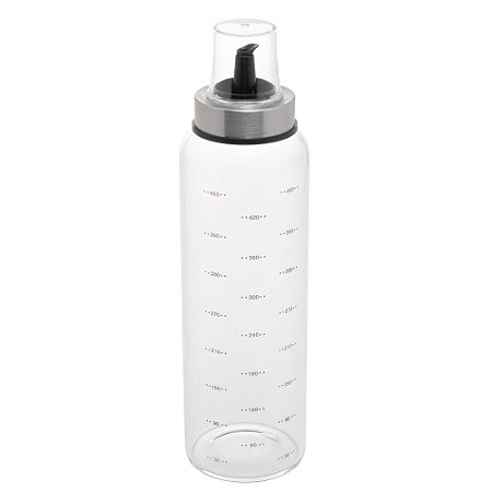 GARRAFA PARA AZEITE DE VIDRO BOROSSILICATO 500ML - WOLFF