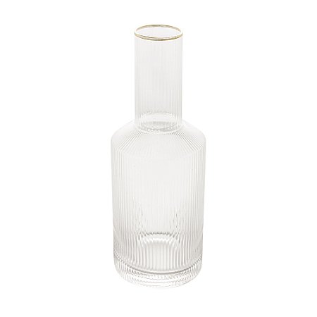GARRAFA DE CRISTAL COM FIO DE OURO LINES 800ML - WOLFF