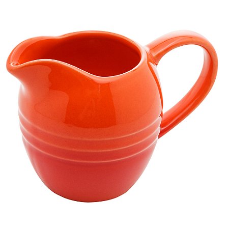 CREMEIRA DE CERÂMICA RETRÔ LARANJA 12,5CM X 8CM X 9CM - WOLFF