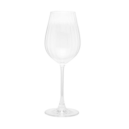 CONJUNTO 6 TAÇAS DE VINHO DE CRISTAL ECOLÓGICO COLUMBA OPTIC 400ML - WOLFF