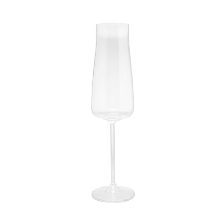 CONJUNTO 6 TAÇAS DE CHAMPANHE DE CRISTAL ECOLÓGICO ALEX 210ML - WOLFF