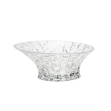 TRAVESSA DE VIDRO OPALINO CARINE WHITE 34CM X 25CM X 7,5CM - LYOR