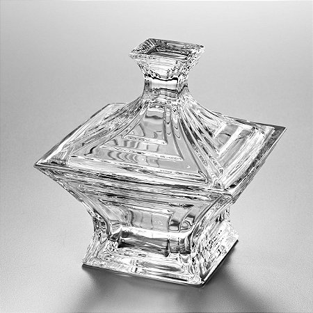 TAÇA PARA SOBREMESA DE VIDRO DIAMOND 250ML - LYOR