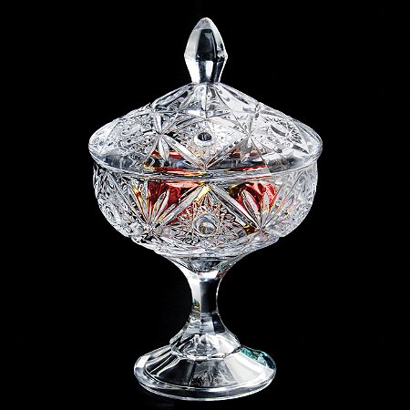 TAÇA PARA CAPPUCCINO DE VIDRO DIAMANTE 210ML - LYOR