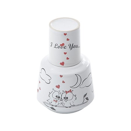 COPO DE BAMBU E PP PARA CAFÉ COM TAMPA SORTIDO 400ML - LYOR