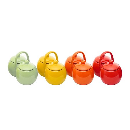 BOWL DE MELAMINA BASIC BRANCO 12CM X 6,5CM - LYOR