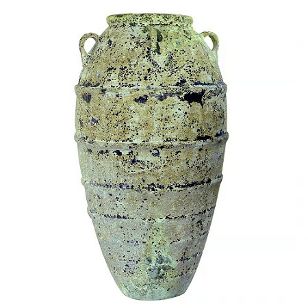 VASO VIETNAMITA DE CERAMICA IMPORTADO KOS ATLANTIS D50XA105CM