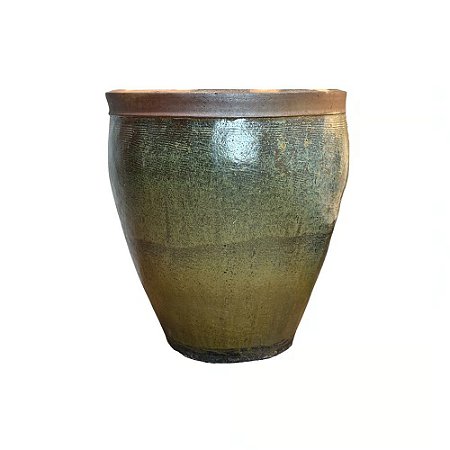 VASO RUSTICO DE CERAMICA IMPORTADO FIJI MESCLADO D77XA83CM