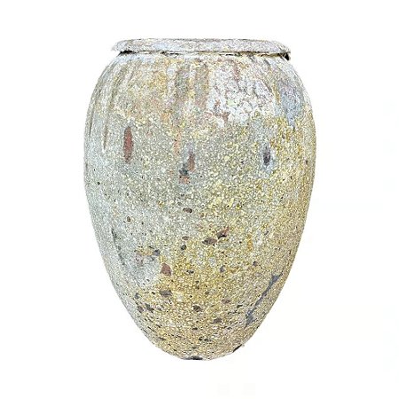 VASO VIETNAMITA DE CERAMICA IMPORTADO BANGKOK ATLANTIS D47XA69CM