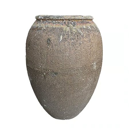 VASO VIETNAMITA DE CERAMICA IMPORTADO BANGKOK ATLANTIS HELIO D47XA69CM