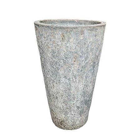 VASO VIETNAMITA DE CERAMICA IMPORTADO SYDNEY ATLANTIS VOLCANIC D42XA68CM