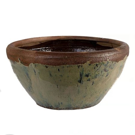 BACIA RUSTICA CERAMICA IMPORTADA BARCELONA MESCLADO D35XA80CM