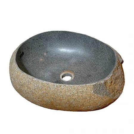 CUBA PEDRA VULCANICA NEGRA BALI EDGELESS L48XA15XP36CM