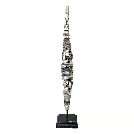 ESCULTURA BALI CONCH ART MESCLA A57CM