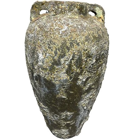 VASO VIETNAMITA DE IMPORTADO OASIS COLLECTION AMPHORA ATLANTIS D28XA53CM