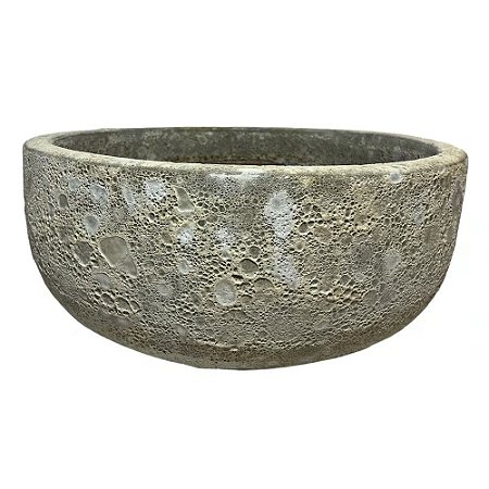 BACIA VIETNAMITA CERAMICA IMPORTADA ITALIA ATLANTIS D53XA23CM