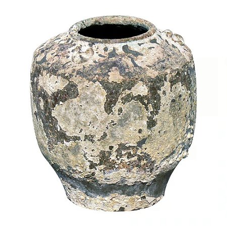 VASO VIETNAMITA DE CERAMICA IMPORTADO ATLANTIS HERA
