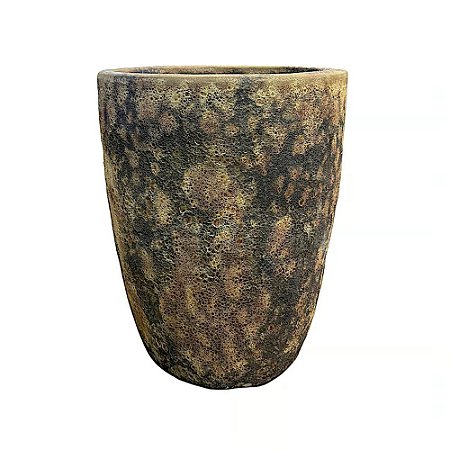 VASO VIETNAMITA DE CERAMICA IMPORTADO MONACO ATLANTIS MESCLADO D35XA45CM