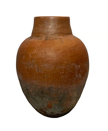 VASO DE BARRO ANTIGO MORINGA MESCLA BAHIA D37XA52CM