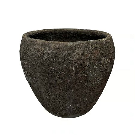 VASO VIETNAMITA DE CERAMICA IMPORTADO JULIET ATLANTIS HELIO D26XA22CM