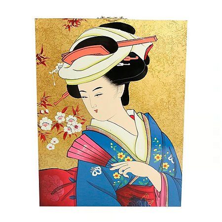 PAINEL JAPAN GUEIXA CEREJEIRA BRANCA