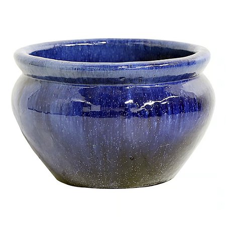 BACIA VIETNAMITA CERAMICA IMPORTADO GRECIA AZUL