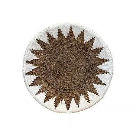 PRATO ARTESANAL BALI ESTRELA BALI 40CM