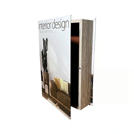 CAIXA LIVRO INTERIOR DESIGN NATURAL ELEMENTS
