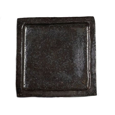 PRATO VIETNAM QUADRADO GRAFITE 32CM
