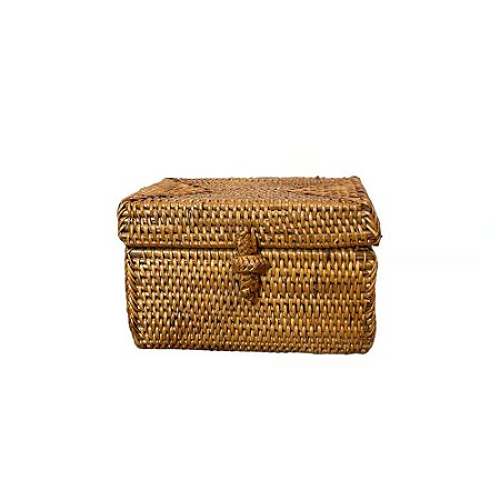 CAIXA ARTESANAL BALI EM RATTAN
