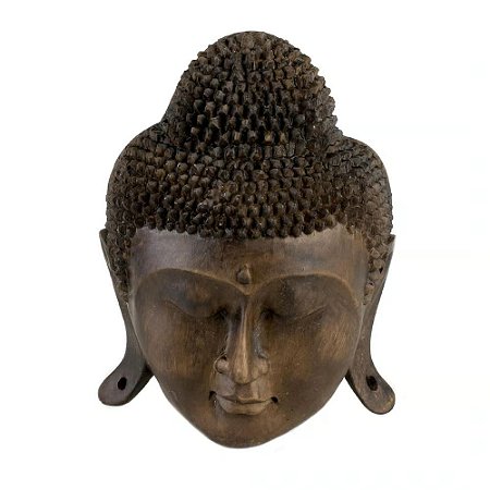 MASCARA BUDA BALI RESINA 25CM