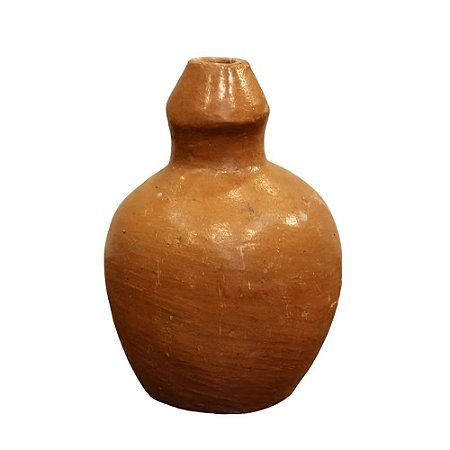 VASO DE BARRO MINI MORINGA BAHIA D15XA20CM