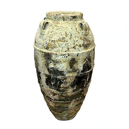VASO VIETNAMITA DE CERAMICA IMPORTADO KOS ATLANTIS D64XA125CM
