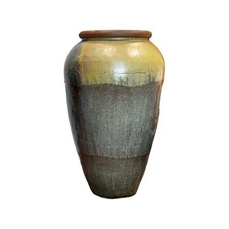 VASO CERAMICA IMPORTADO DUBAI RUSTICO DE MESCLADO D55XA120CM