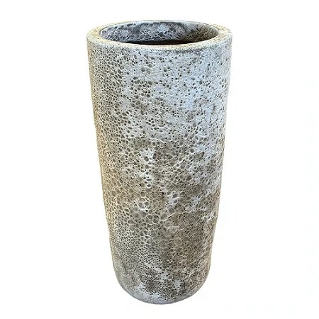 VASO VIETNAMITA DE CERAMICA IMPORTADO OCEANIA ATLANTIS D44XA95CM