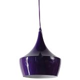 LUMINARIA METAL CIRQUE TEND ROXO E14 DIAM 24 CM