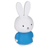 CAIXA SOM PLASTICO RABBIT SPEAKER AZUL 4,5 X 4,4 X 9,9 CM