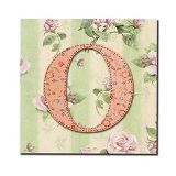 TELA FLOWER BACKGROUND HOME ORANGE 20 X 20 X 5 CM