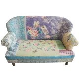 SOFA MADEIRA/ESPUMA SWEET FLOWERS 2 LUGARES 170 X 68 X 75 CM