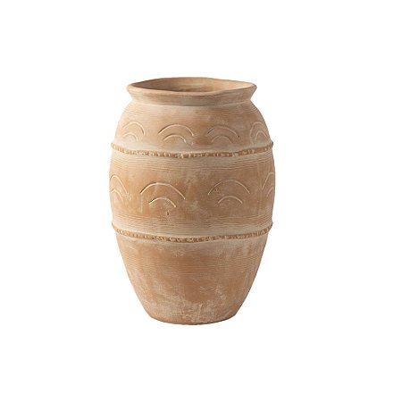 VASO DECORATIVO EM CERAMICA TERRACOTA