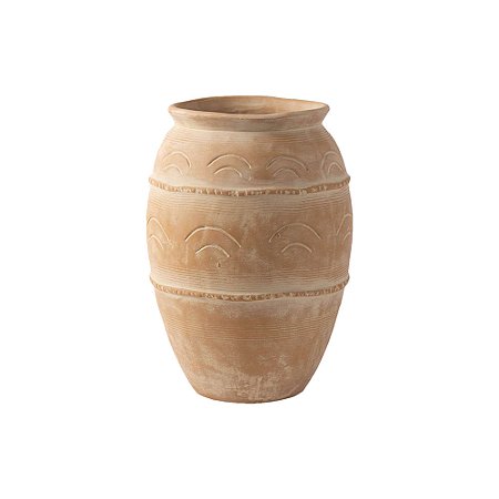 VASO DECORATIVO EM CERAMICA TERRACOTA