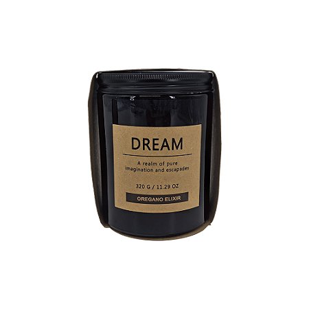 VELA AROMATIZADA DREAM EM VIDRO AZUL