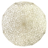 LUGAR AMERICANO EM POLIETILENO DOURADO