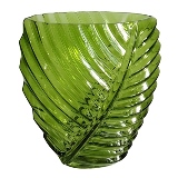 VASO DE VIDRO VERDE