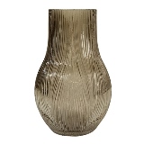 VASO DE VIDRO MARROM