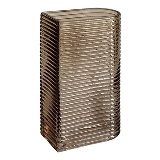 VASO DE VIDRO ACOBREADO