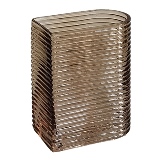 VASO DE VIDRO ACOBREADO