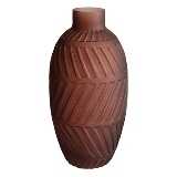 VASO DE VIDRO TERRACOTA
