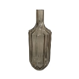 VASO DE VIDRO MARROM