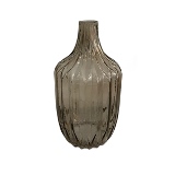 VASO DE VIDRO MARROM